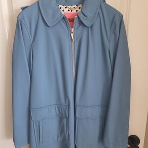 Kate Spade Blue trench Coat